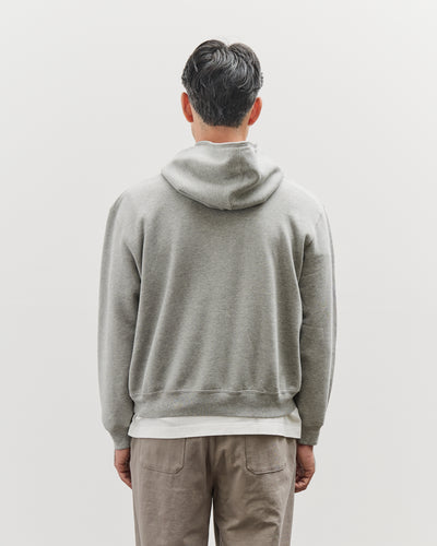 Lady White Mini Hoodie, Heather Grey
