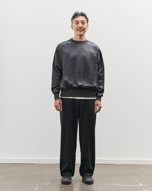 Lady White Nylon Pullover, Black