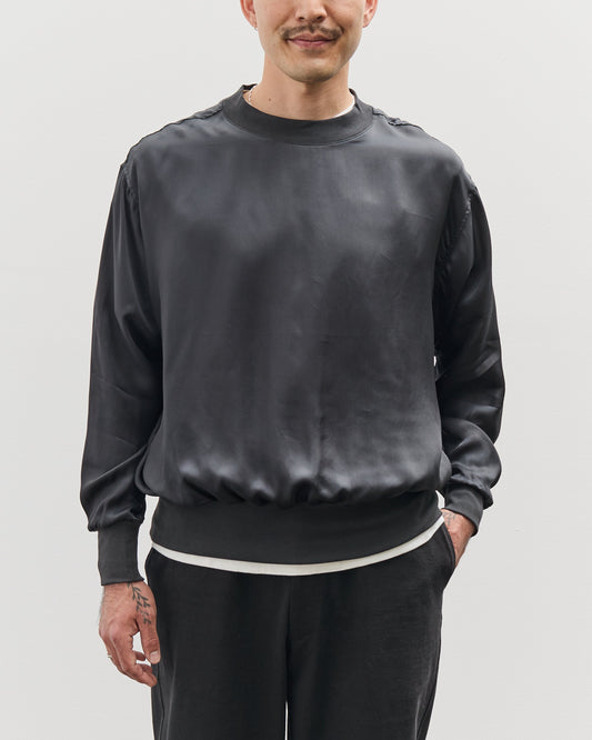Lady White Nylon Pullover, Black