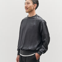 Lady White Nylon Pullover, Black
