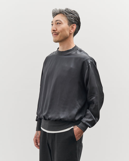Lady White Nylon Pullover, Black