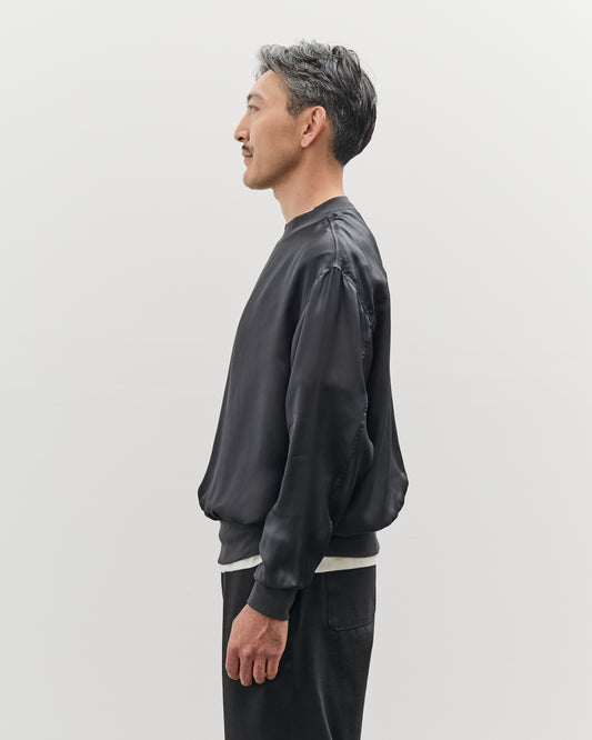 Lady White Nylon Pullover, Black