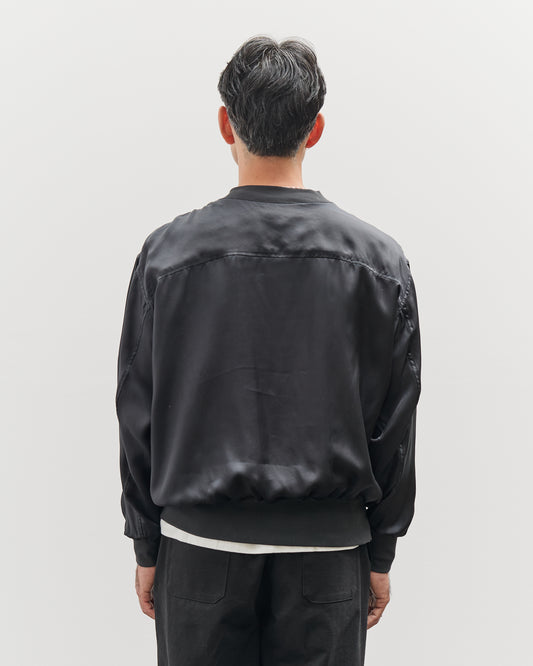 Lady White Nylon Pullover, Black