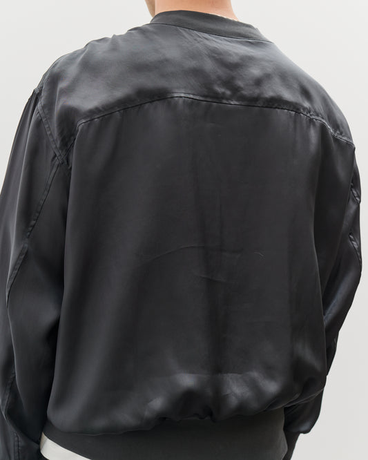 Lady White Nylon Pullover, Black