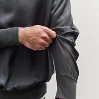 Lady White Nylon Pullover, Black