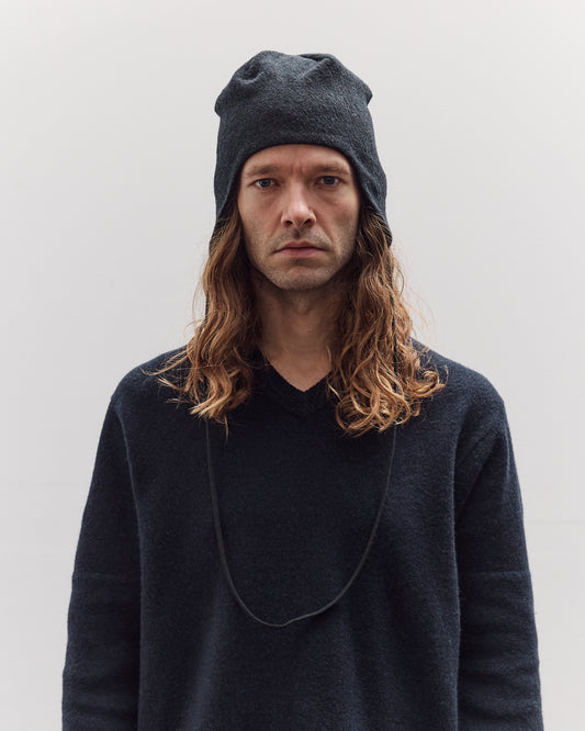 Earflap Cap, Charcoal