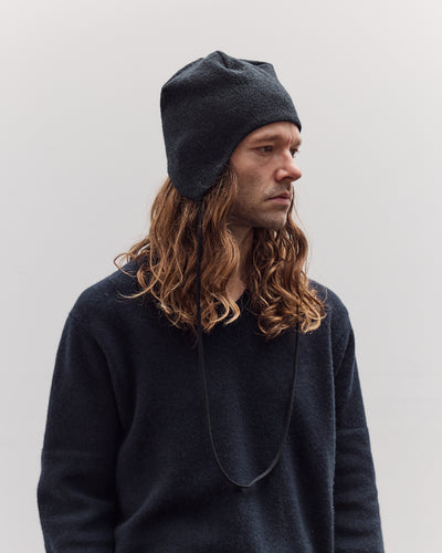 Earflap Cap, Charcoal