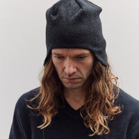 Earflap Cap, Charcoal