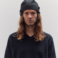 Earflap Cap, Charcoal