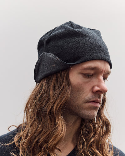 Earflap Cap, Charcoal