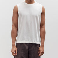 Lady White Co. Sleeveless T-Shirt, White