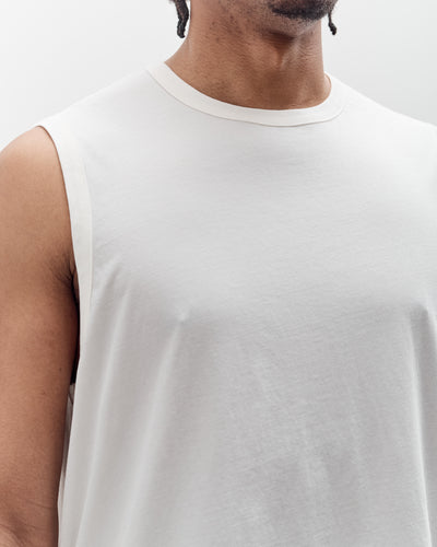 Lady White Co. Sleeveless T-Shirt, White