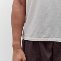 Lady White Co. Sleeveless T-Shirt, White