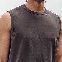 Lady White Co. Sleeveless T-Shirt, Tire Black
