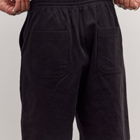 Canvas Band Shorts, Black