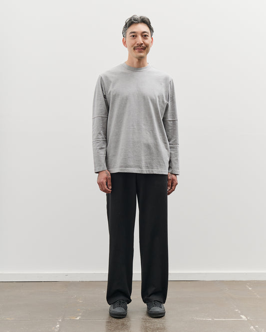 Lady White Belted Jersey Trouser, Black