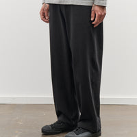 Lady White Belted Jersey Trouser, Black