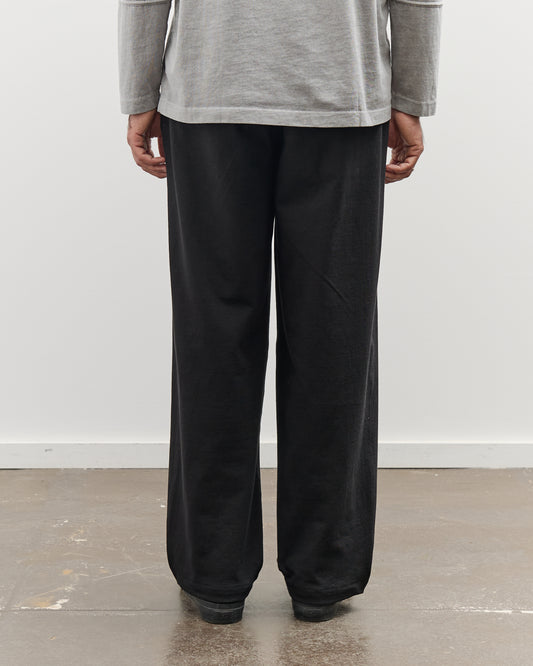 Lady White Belted Jersey Trouser, Black