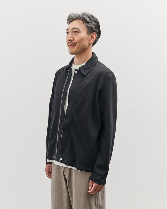 Lady White Double Knit Jacket, Black