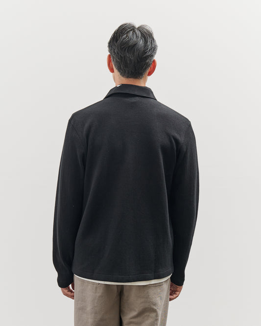 Lady White Double Knit Jacket, Black