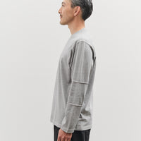 Lady White Tripanel L/S T-Shirt, Pigment Chalk