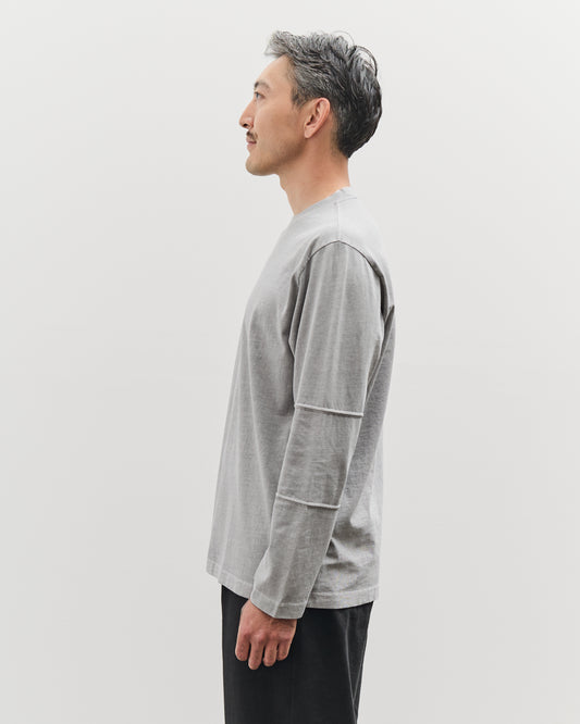 Lady White Tripanel L/S T-Shirt, Pigment Chalk