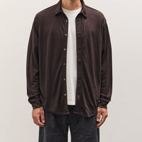 Lady White Wool Button Up, Woodberry