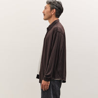 Lady White Wool Button Up, Woodberry
