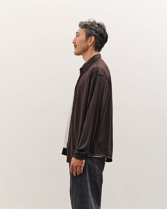 Lady White Wool Button Up, Woodberry