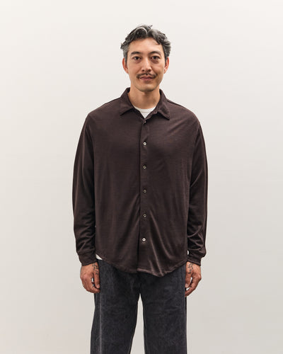 Lady White Wool Button Up, Woodberry