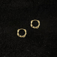 Kara Yoo Lara Hoops Small, Gold Plated Brass