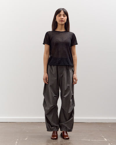Lauren Manoogian Veil Baby Tee, Black