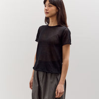 Lauren Manoogian Veil Baby Tee, Black