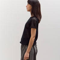 Lauren Manoogian Veil Baby Tee, Black