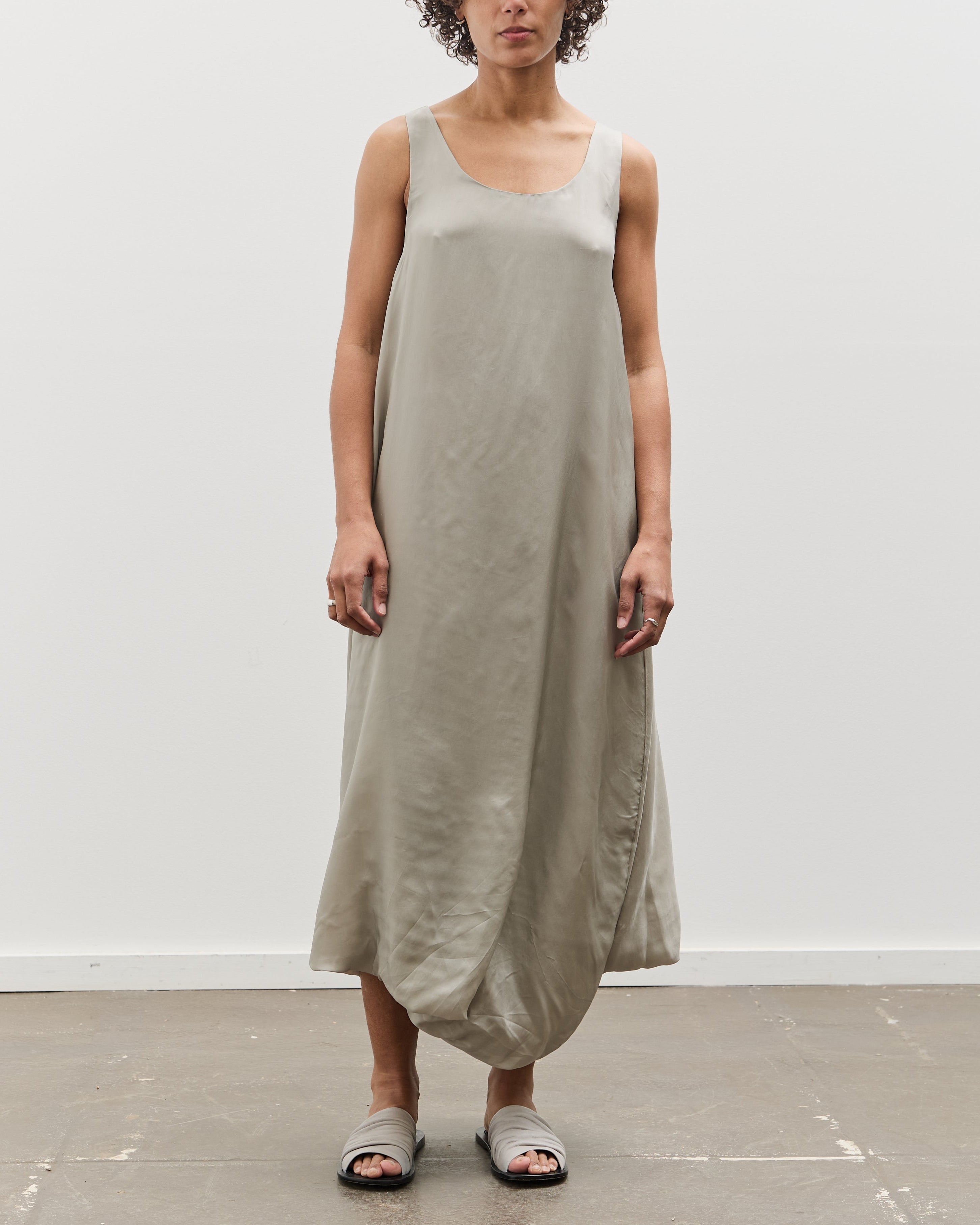 LAUREN MANOOGIAN】OVERSIZE ROLLNECK DRESS Lauren Manoogian Oversize Rollneck Dress - Black Melange