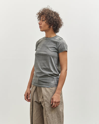 Lauren Manoogian Bias Baby Tee, Washed Ink