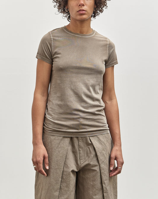 Lauren Manoogian Bias Baby Tee, Washed Wood