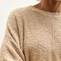 Lauren Manoogian Boucle Crewneck, Sisal