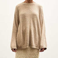 Lauren Manoogian Boucle Crewneck, Sisal