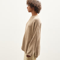 Lauren Manoogian Boucle Crewneck, Sisal