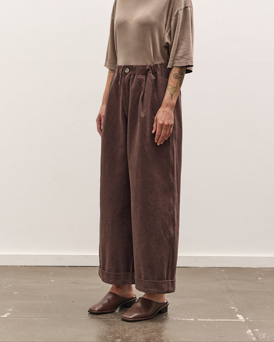 Lauren Manoogian Canvas Trouser, Washed Soil
