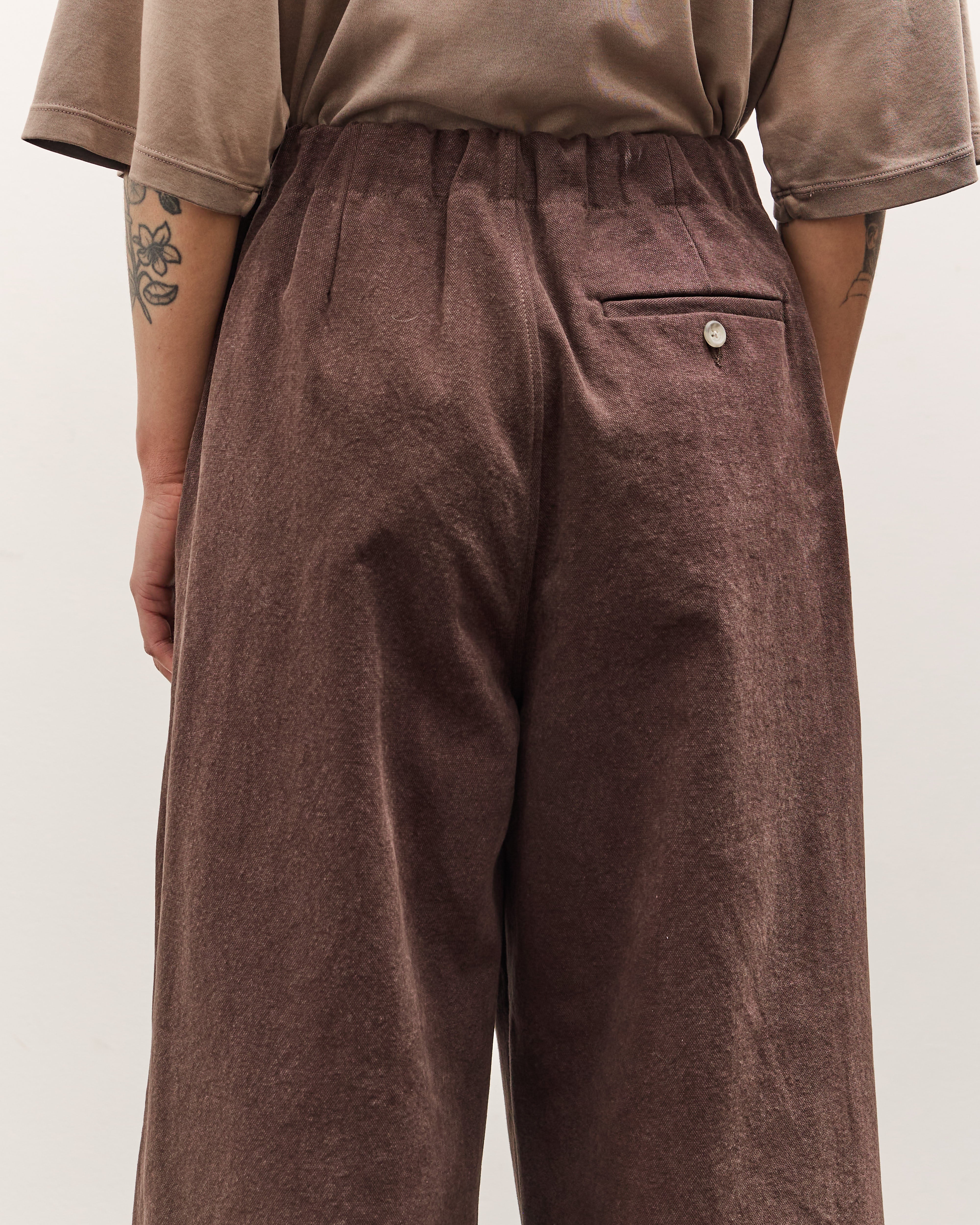 LAUREN MANOOGIAN / リネンパンツ Lauren Manoogian Canvas Trouser, Washed Soil – Glasswing