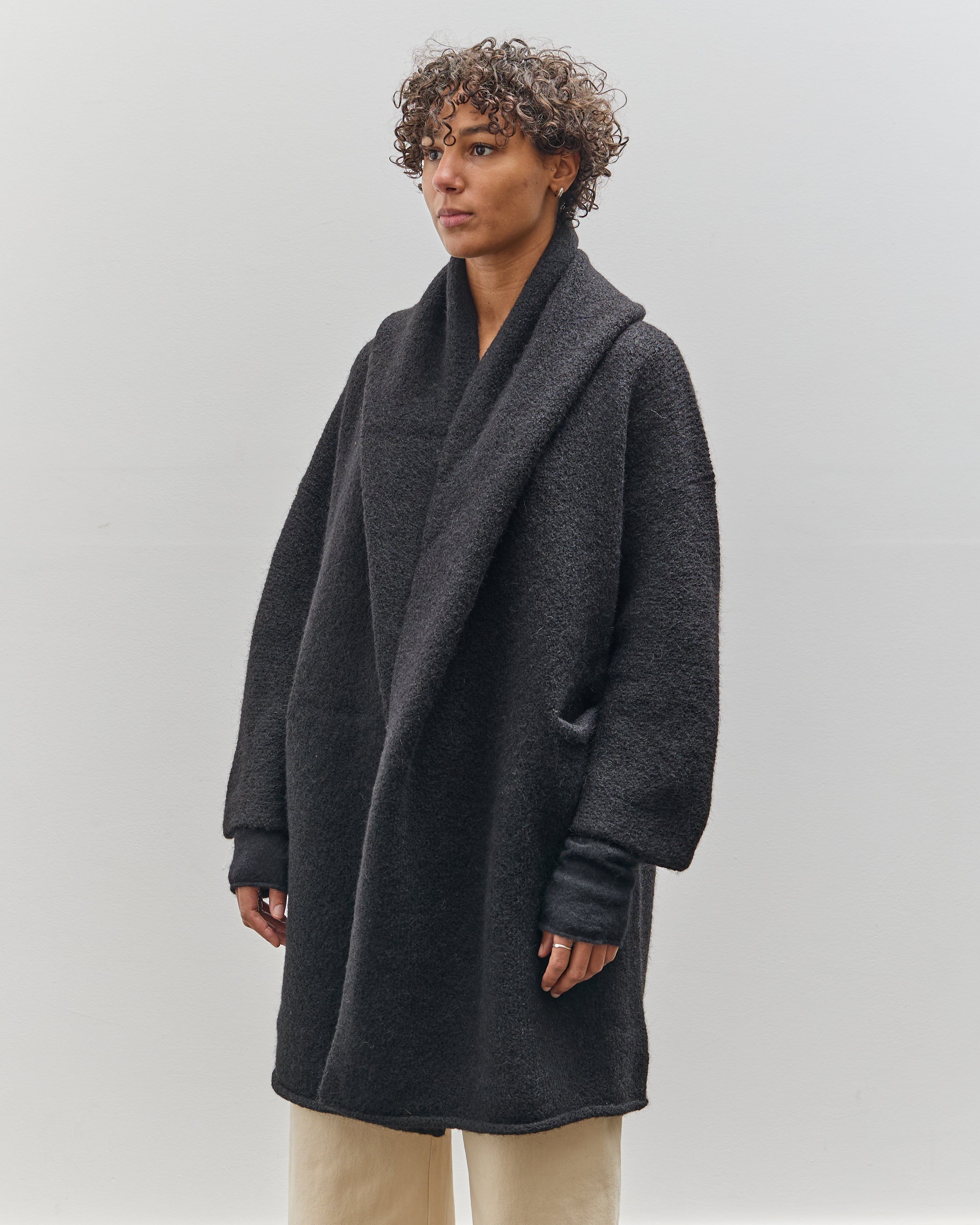 Lauren Manoogian Capote Coat, Black – Glasswing Lauren Manoogian Capote Coat, Black – Glasswing
