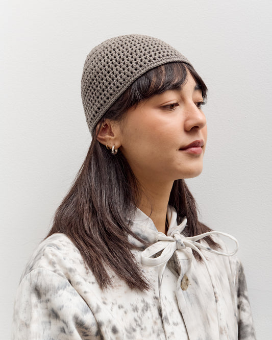 Lauren Manoogian Crochet Net Toque, Rock