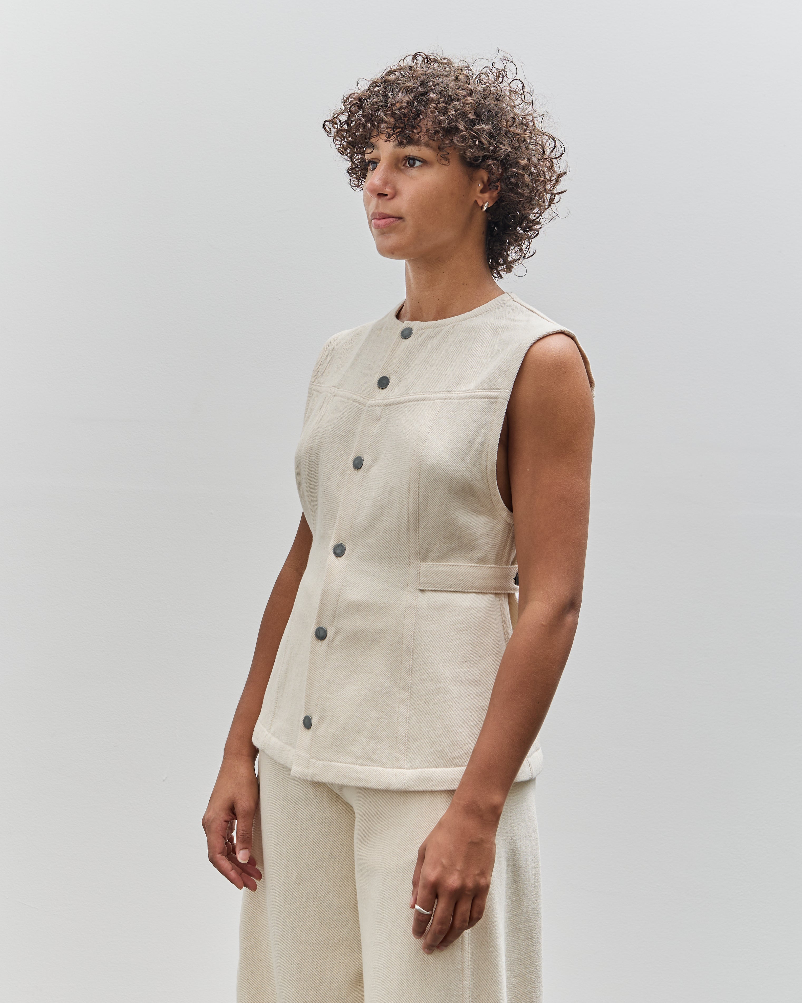 【TOMORROWLAND GOODS】Lauren Manoogian DENIM BODICE ベスト セール】 Lauren Manoogian DENIM BODICE ベスト （ベスト