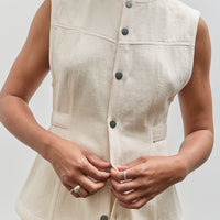 Lauren Manoogian Denim Bodice, Natural