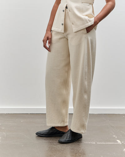 Lauren Manoogian Denim Pants, Natural