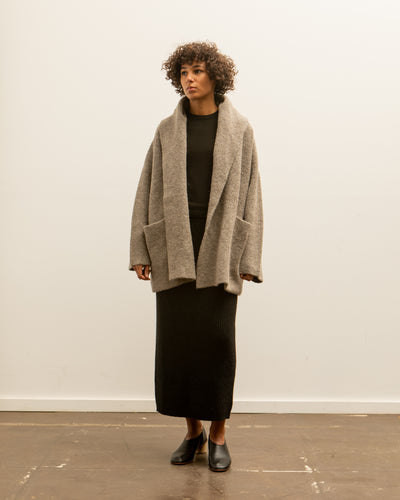 Lauren Manoogian Double Face Coat, Granite