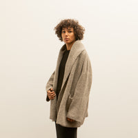 Lauren Manoogian Double Face Coat, Granite