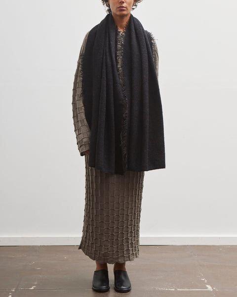 Lauren Manoogian Felt Fringe Scarf, Black – Glasswing